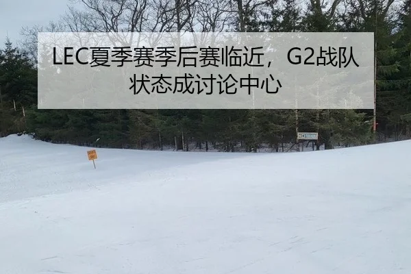 LEC夏季赛季后赛临近，G2战队状态成讨论中心